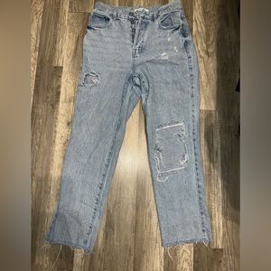 Light wash high rise PacSun jeans